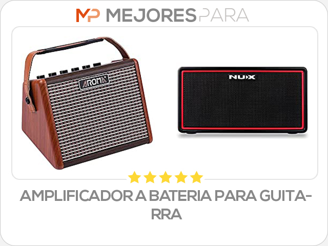 amplificador a bateria para guitarra