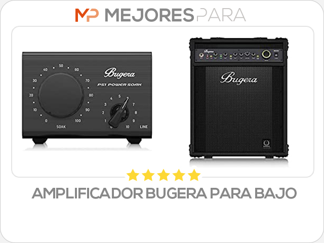 amplificador bugera para bajo