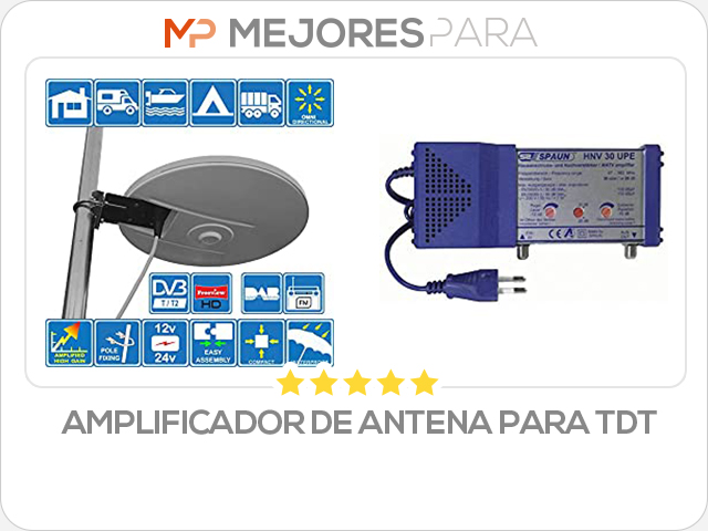 amplificador de antena para tdt