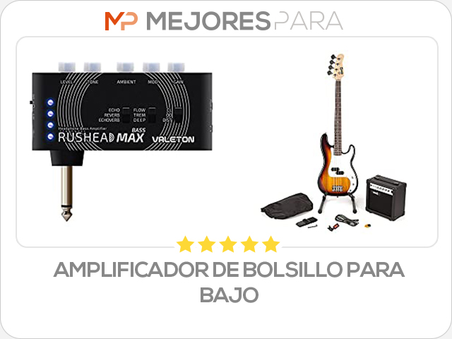 amplificador de bolsillo para bajo