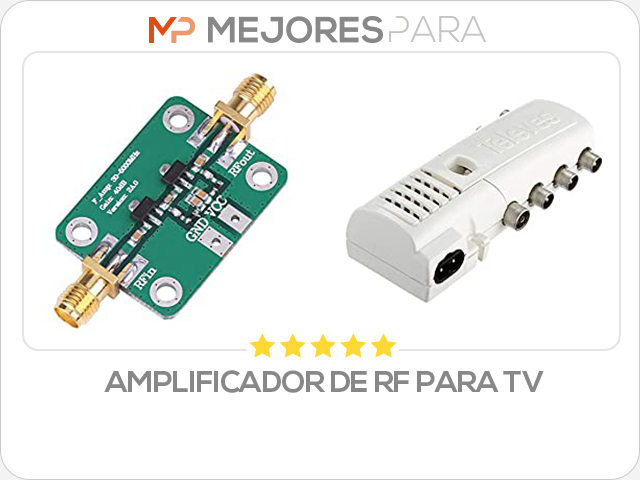 amplificador de rf para tv