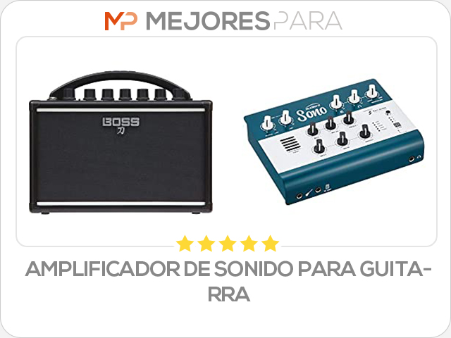 amplificador de sonido para guitarra