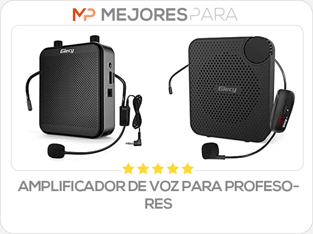 amplificador de voz para profesores