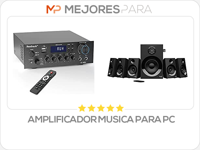 amplificador musica para pc