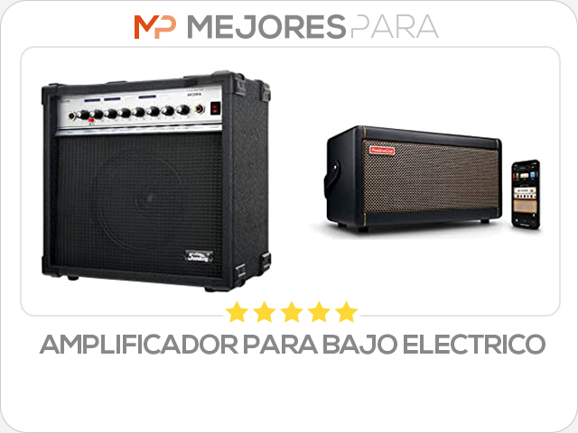 amplificador para bajo electrico