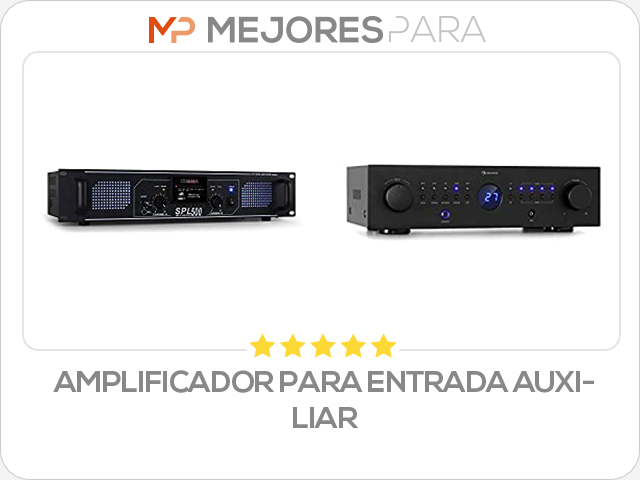 amplificador para entrada auxiliar