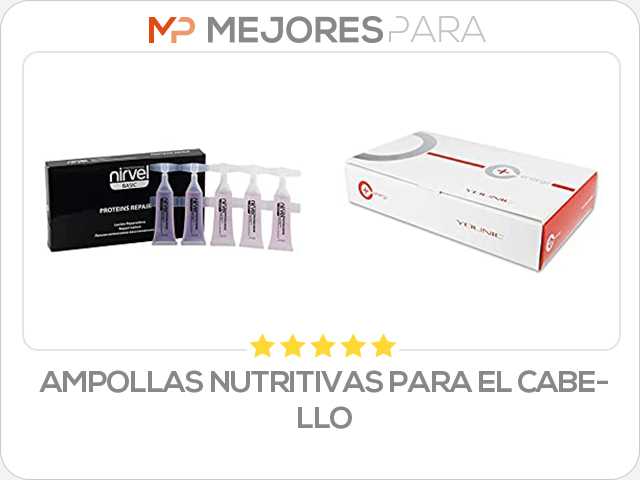 ampollas nutritivas para el cabello