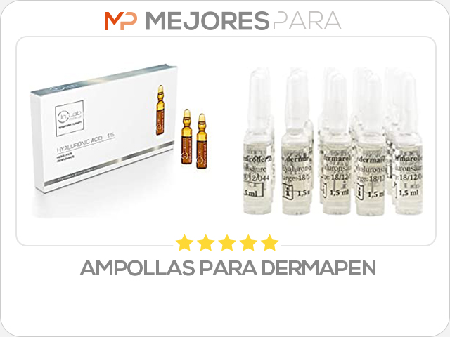 ampollas para dermapen