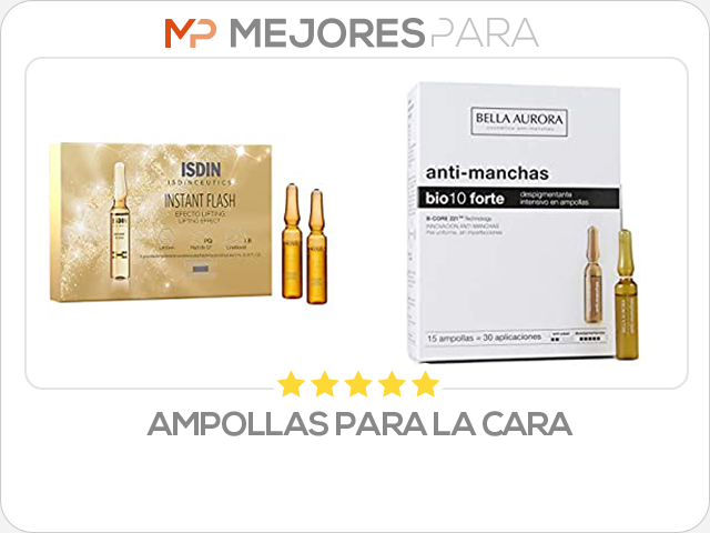 ampollas para la cara