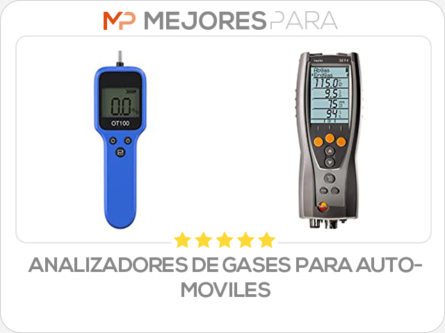 analizadores de gases para automoviles