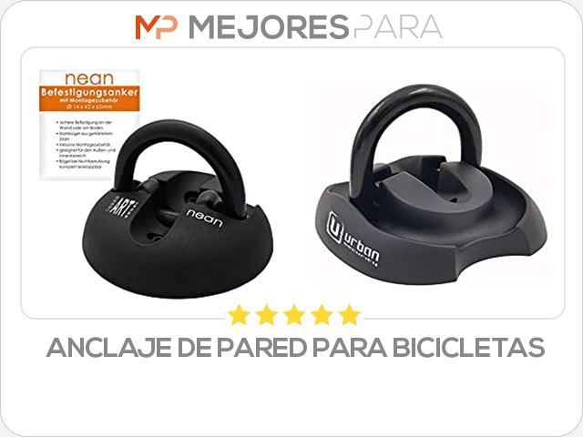 anclaje de pared para bicicletas