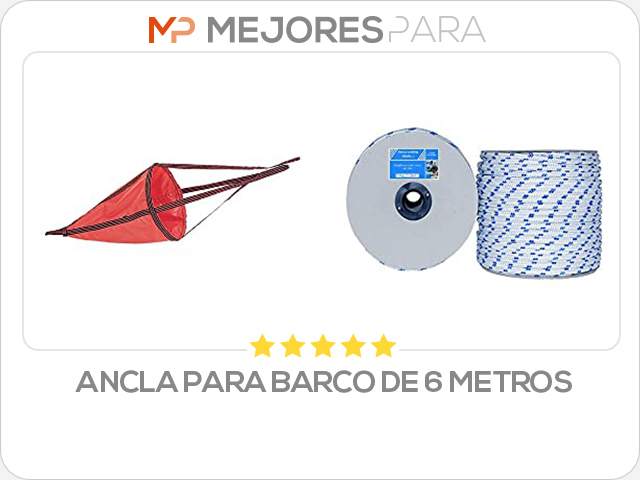 ancla para barco de 6 metros