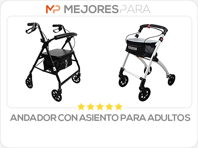 andador con asiento para adultos