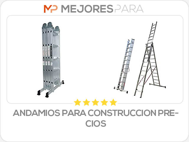 andamios para construccion precios