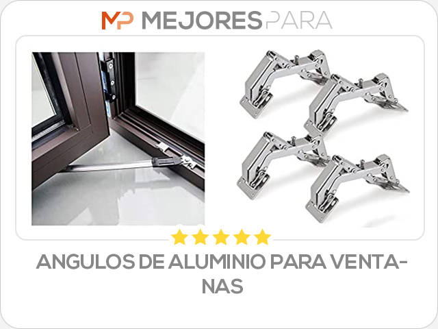 angulos de aluminio para ventanas