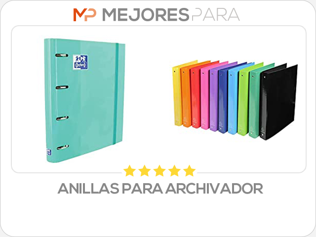 anillas para archivador