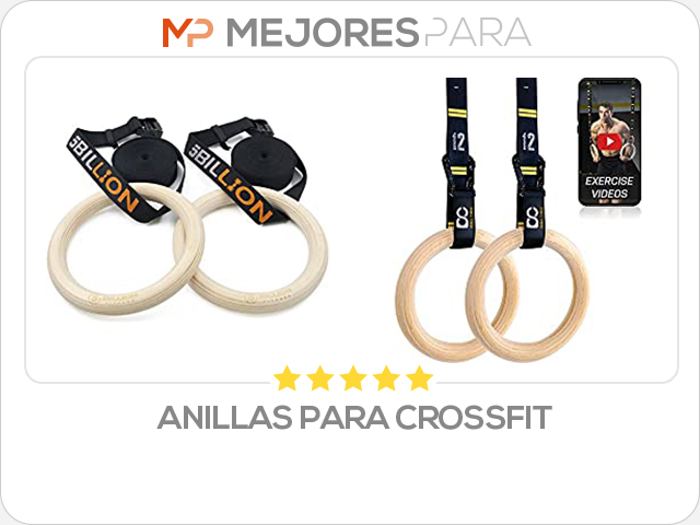 anillas para crossfit