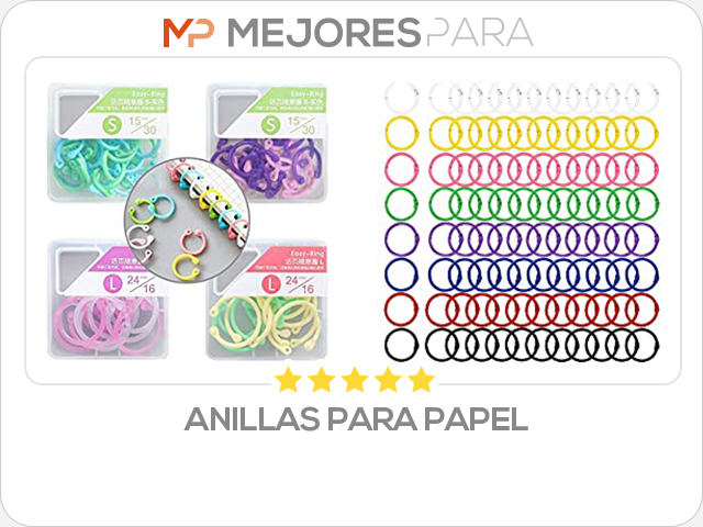 anillas para papel