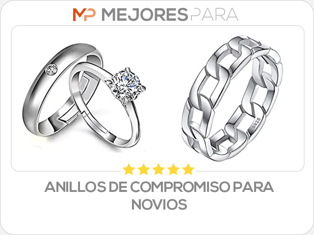 anillos de compromiso para novios