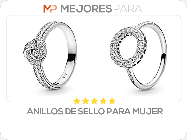 anillos de sello para mujer