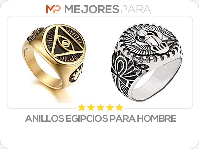 anillos egipcios para hombre