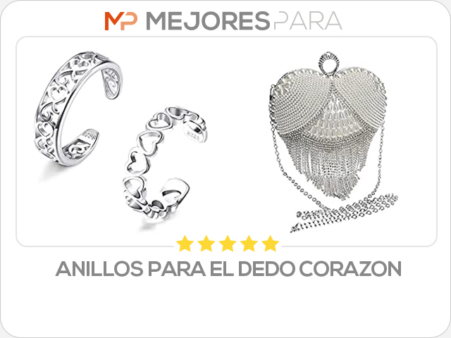 anillos para el dedo corazon