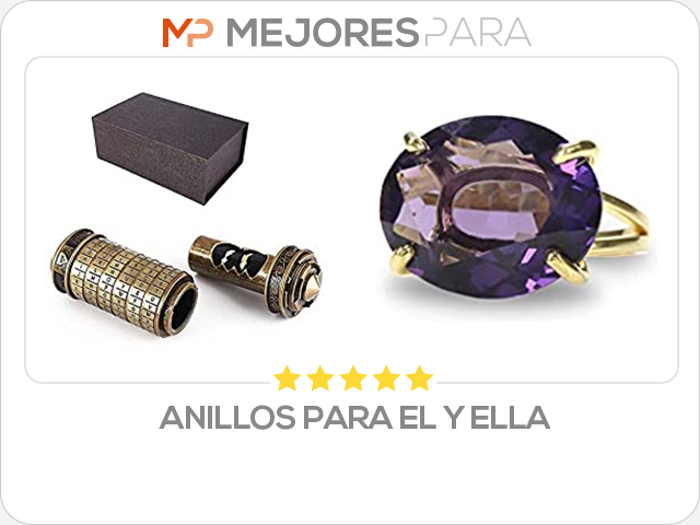 anillos para el y ella