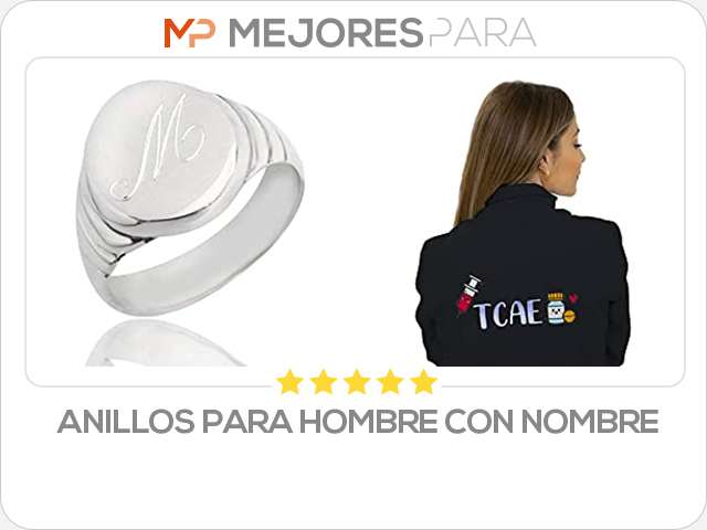 anillos para hombre con nombre