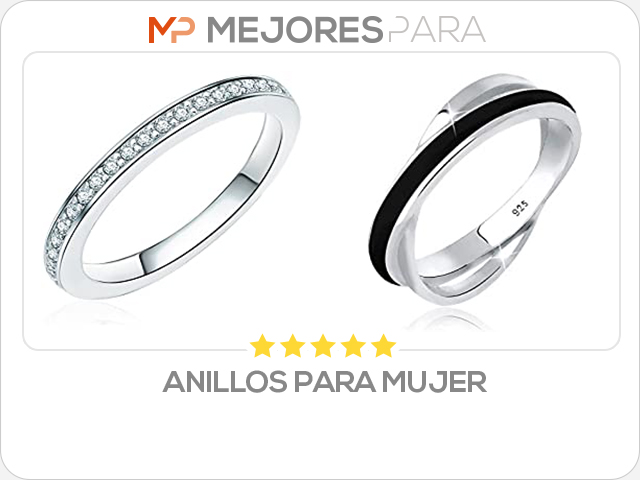 anillos para mujer