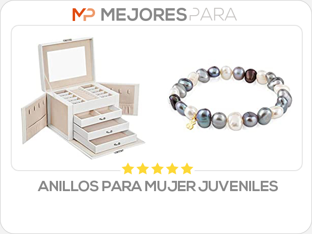 anillos para mujer juveniles