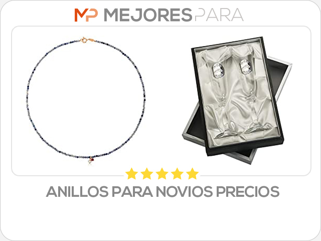 anillos para novios precios