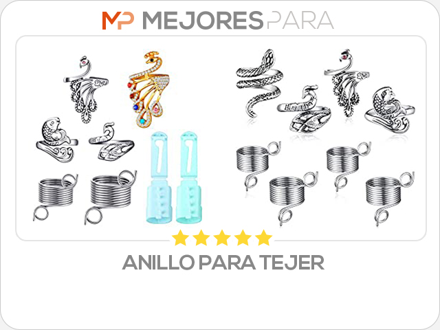 anillo para tejer