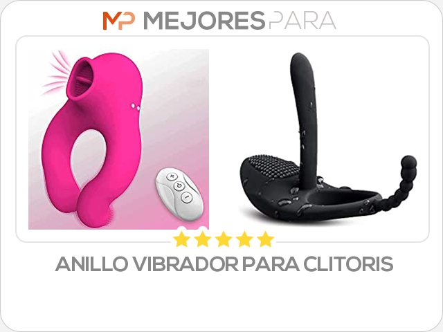 anillo vibrador para clitoris