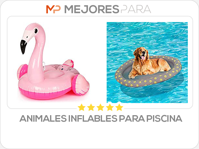 animales inflables para piscina