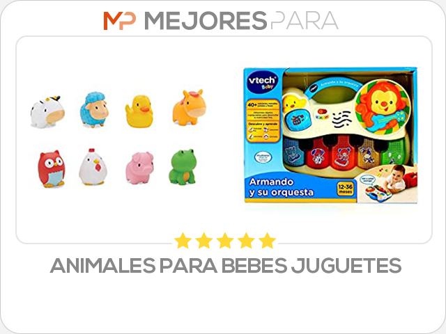 animales para bebes juguetes