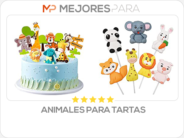 animales para tartas