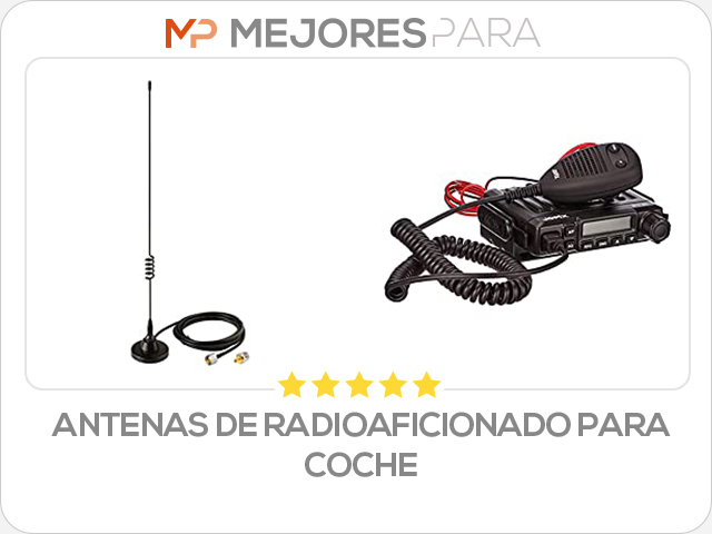 antenas de radioaficionado para coche