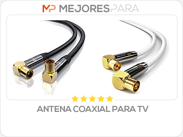 antena coaxial para tv