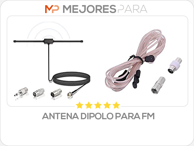 antena dipolo para fm