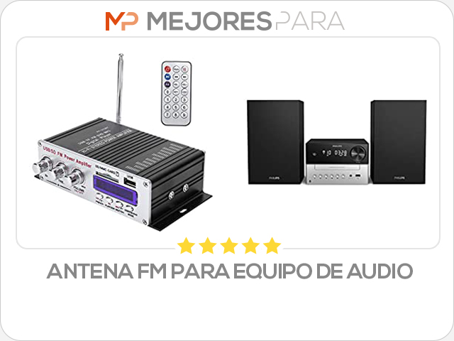 antena fm para equipo de audio