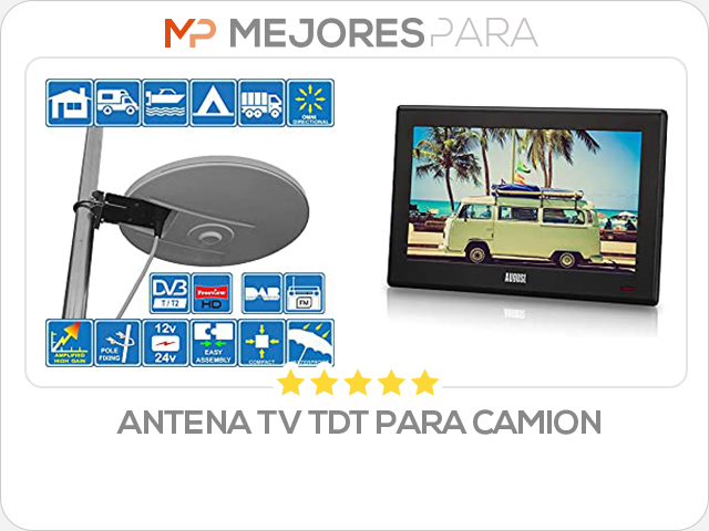 antena tv tdt para camion