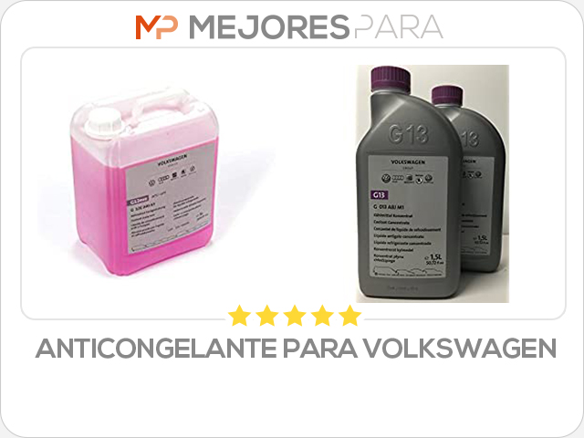 anticongelante para volkswagen