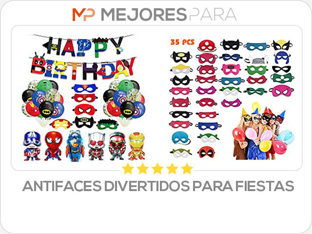 antifaces divertidos para fiestas