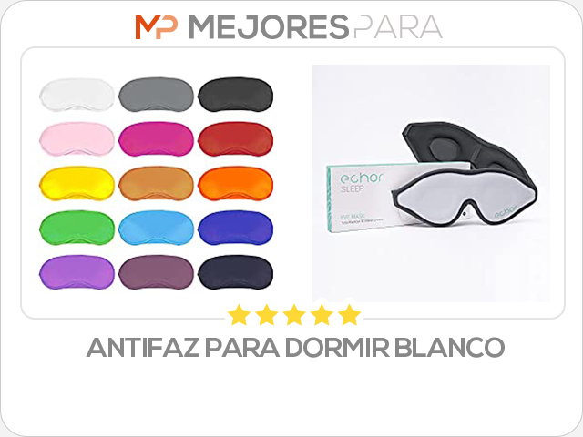 antifaz para dormir blanco