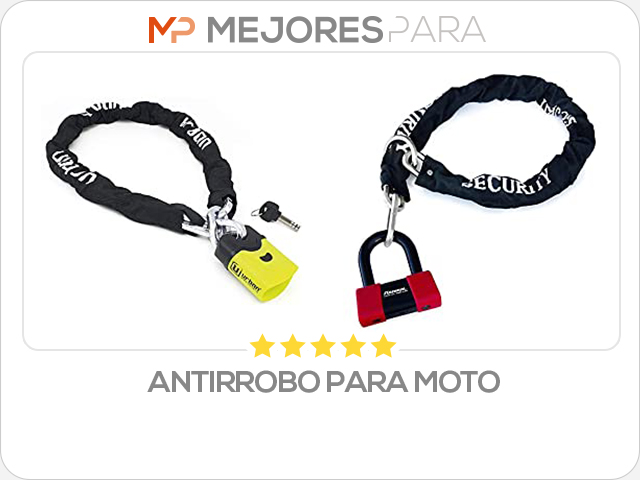 antirrobo para moto