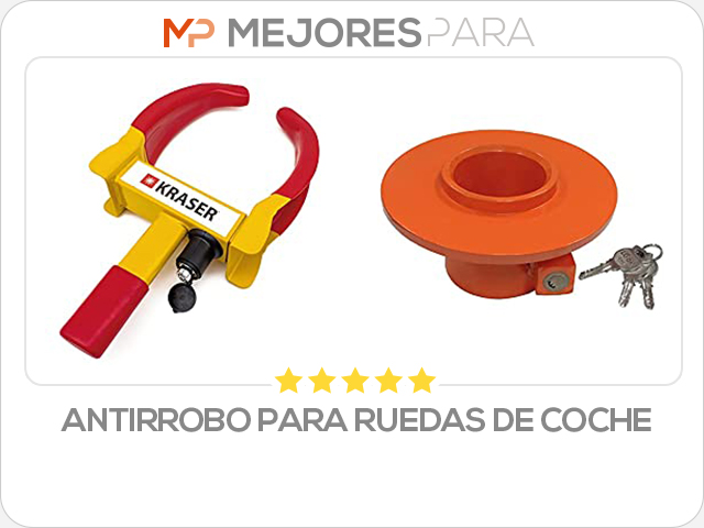 antirrobo para ruedas de coche