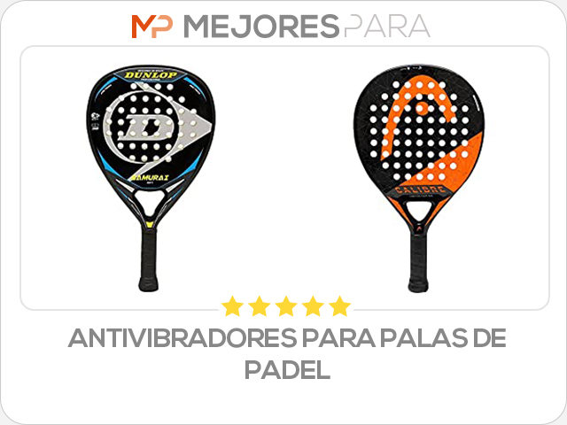 antivibradores para palas de padel