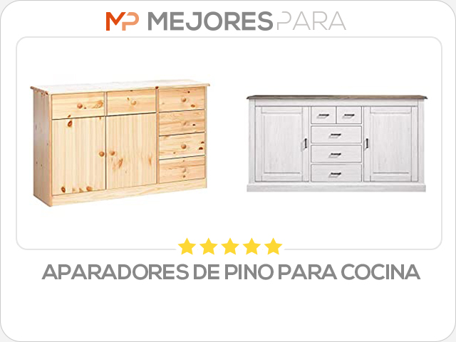 aparadores de pino para cocina