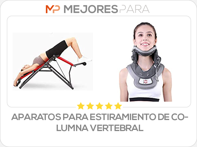 aparatos para estiramiento de columna vertebral