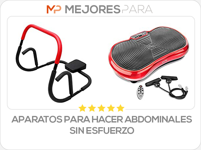 aparatos para hacer abdominales sin esfuerzo